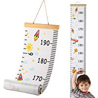 Los mejores  - Hifot Niños Crecimiento Gráfico Altura Medición Gráfico Dibujos animados Lona pared Colgando Gobernantes para niños…